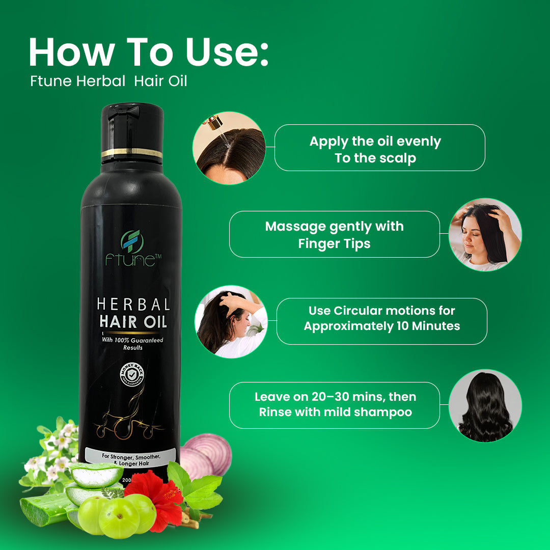 Ftune Herbal Hair Oil